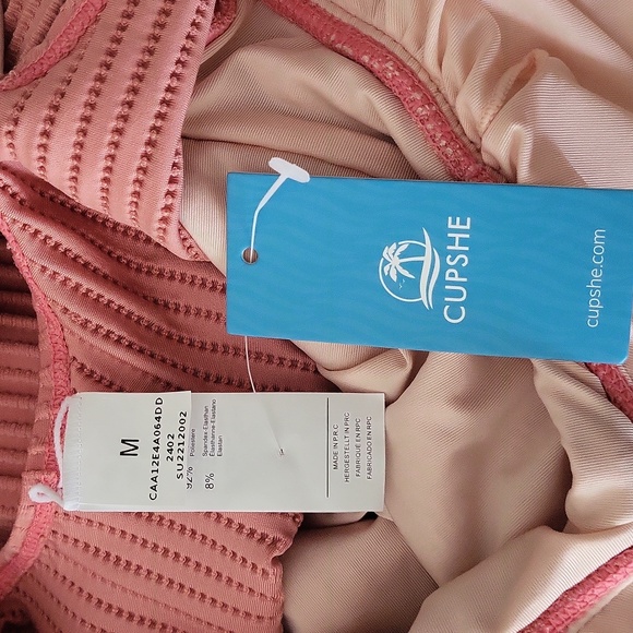 NWT Cupshe One Piece Bathing Suit - Picture 6 of 7